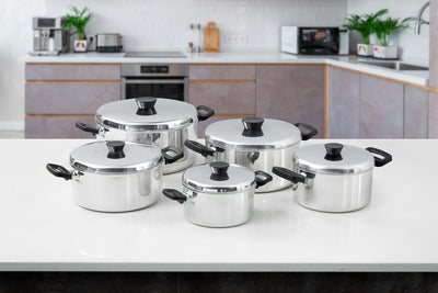 10pc Oli P4/5 Polished Stew Pot Set